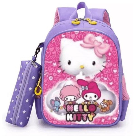 GGS HELLO KITTY - Tas Anak Sekolah Perempuan SD/TK murah Tas Sekolah Ransel Tas Anak Perempuan tas ransel anak helokity prinitng