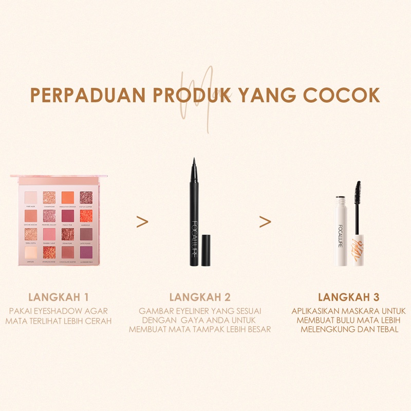 FOCALLURE 2PCS Eyeliner&Mascara Set-Paket-7