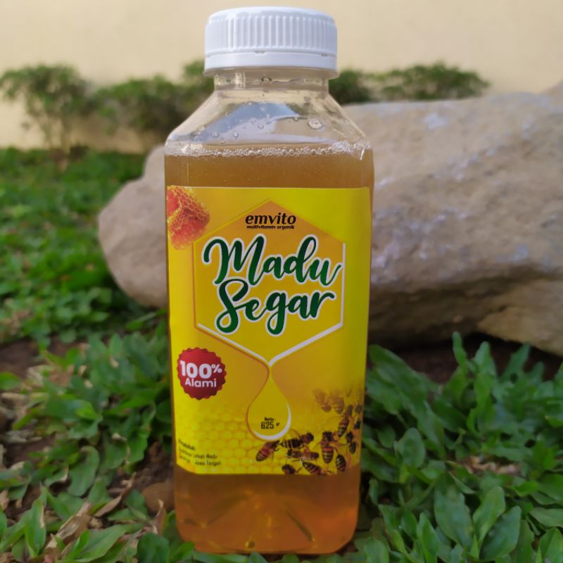 

Emvito Madu Segar Nektar Multiflora Ekonomis Pack 625 Gram