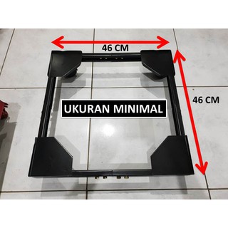 KAKI KULKAS BESI  RODA KULKAS KUAT TATAKAN MESIN CUCI 