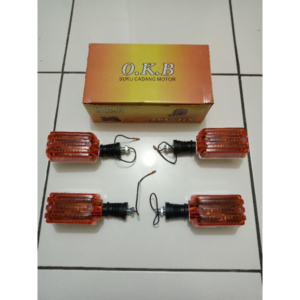 LAMPU SEIN RX KING NEW OLD RXK RXS SCORPIO SET DEPAN BELAKANG DLL