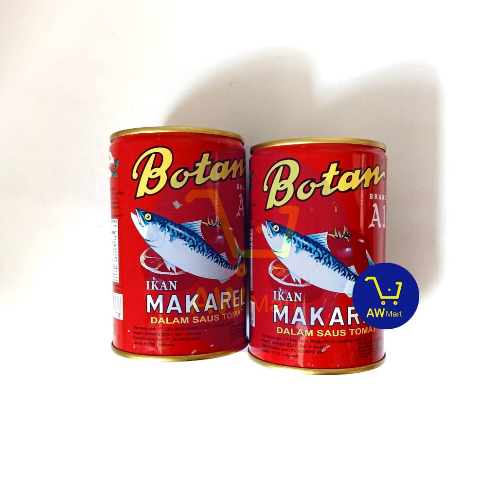 BOTAN MAKAREL KALENG TOMAT 425GR