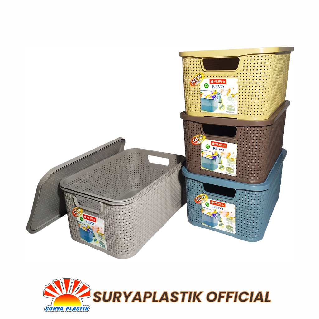 

KOTAK PERKAKAS CA-13 Revo Storage Box 10 LITER LION STAR