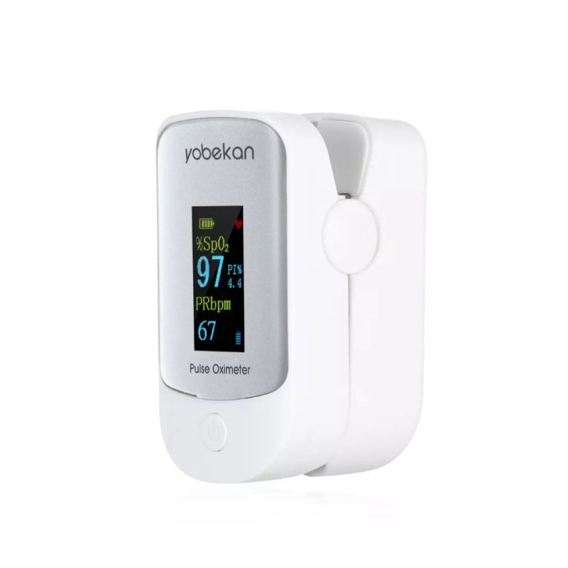 Oximeter Fingertip Pulse Oksimeter  Pengukur Detak Jantung Oksigen