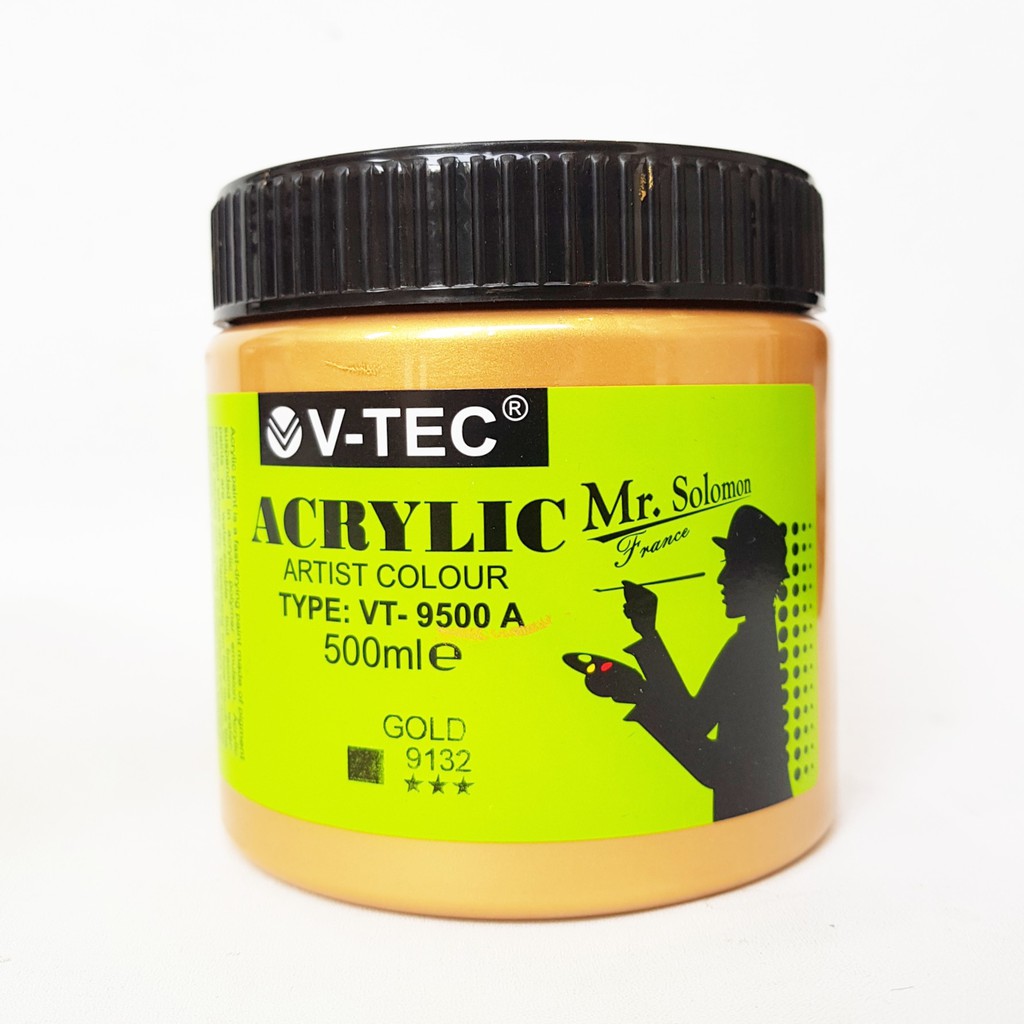 Cat Akrilik V-Tec 500ml Gold