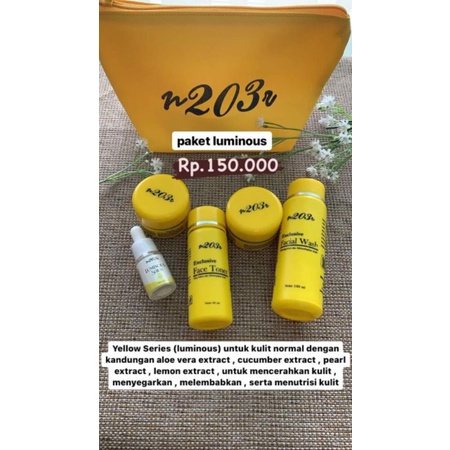 SKINCARE N203R PAKET LUMINOUS