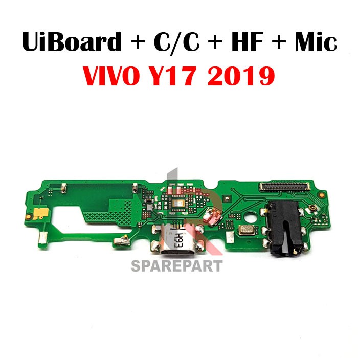 FLEXIBLE PAPAN CAS VIVO Y17 2019 PAPAN KONEKTOR CAS / CHARGER + MIC