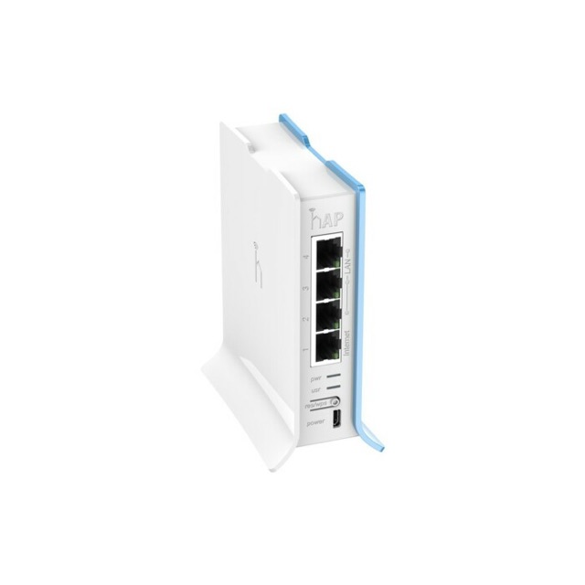 Mikrotik RB941 Router RB941-2nD-TC HAP Lite - Blue White