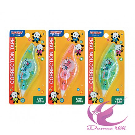 

Correction Tape Tip-Ex Joyko CT-534 - 5 mm x 5.5 M