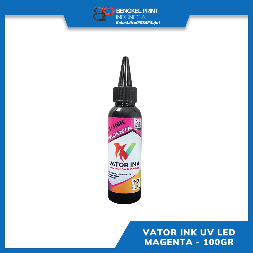 TINTA VATOR UV DTF LED PREMIUM INK 100GR