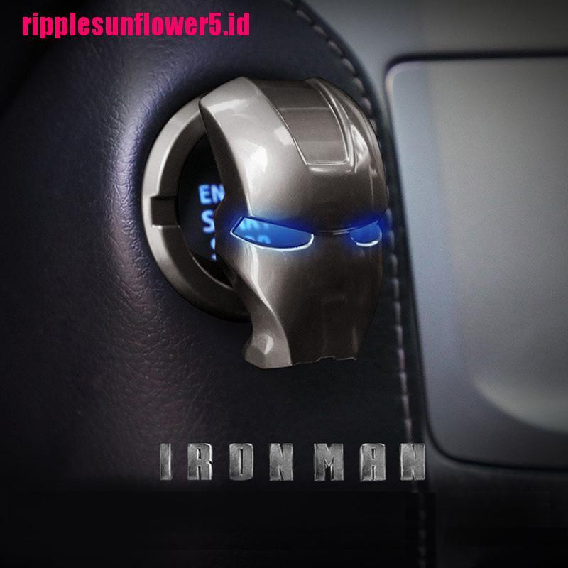 # Kaos T-Shirt Wanita Lengan Pendek Motif Print #Tombol Start Stop Starter Mesin Mobil Model Iron Man