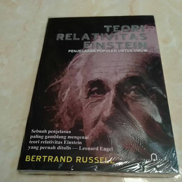 Jual Buku Teori Relativitas Einstein; Penjelasan Populer Untuk Umum ...