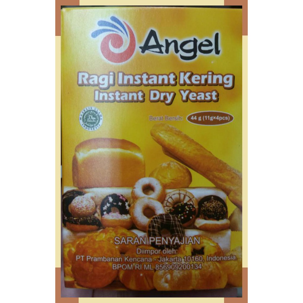 

Angel | ragi instant kering | 44 gram | 4 sachet