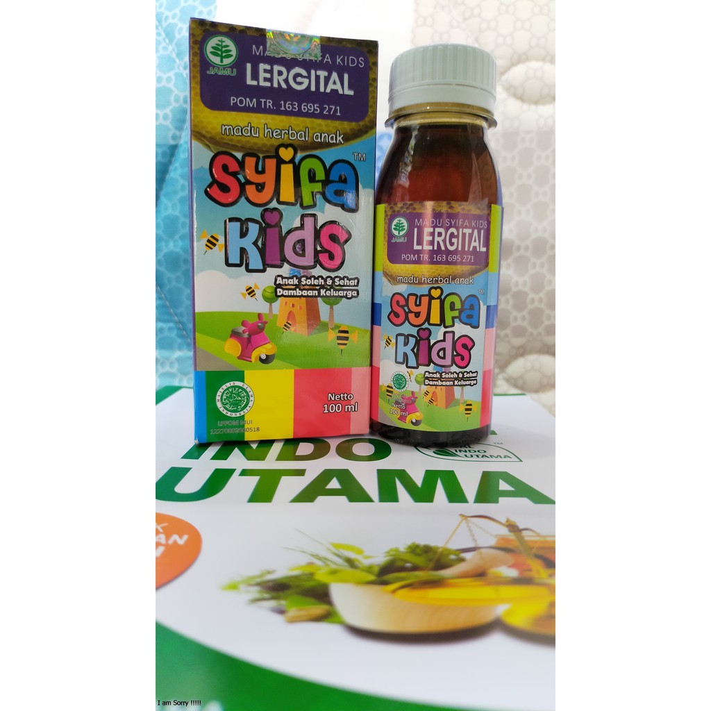 Jual Madu Anak Syifa Kids LERGITAL (Aler   gi Dan Gatal) Indonesia|Shopee