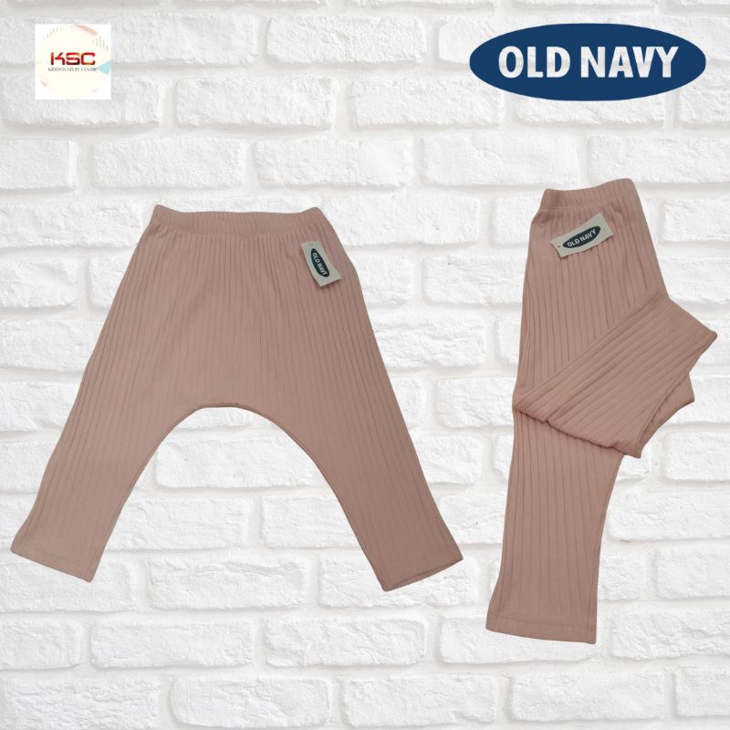 CELANA / LEGGING ANAK PEREMPUAN BRANDED OLD NAVY U SHAPE USIA 18 - 24 MONTH / BULAN