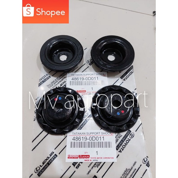 Karet tatakan support shock Toyota Etios Valco Ori