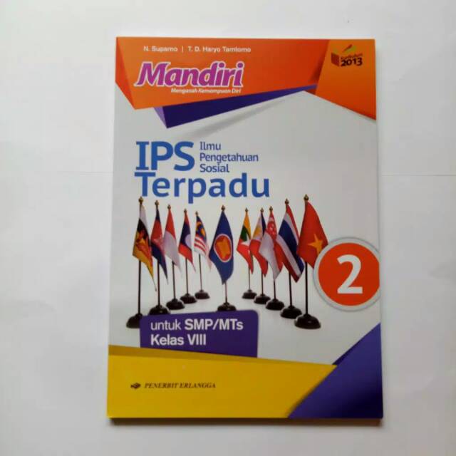 Jual BUKU MANDIRI IPS TERPADU SMP/MTS KELAS VIII PENERBIT ERLANGGA ...