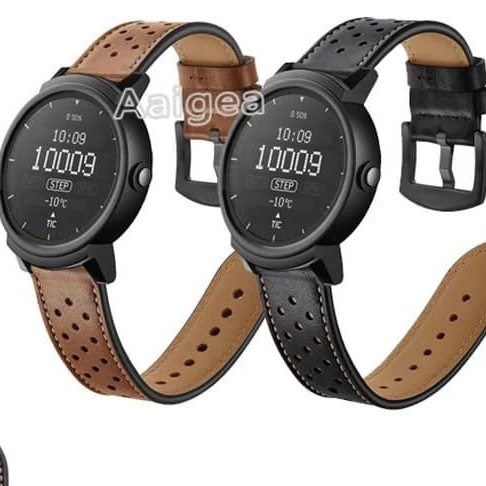 STRAP TALI JAM TANGAN - RUBBER STYLE SPORT LEATHER - FOR TICWATCH TIC WATCH E / PRO SMART WATCH