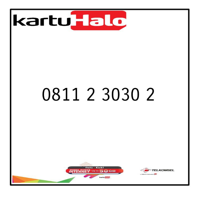 Nomor Cantik Kartu Halo 10 Digit~Perdana Cantik Telkomsel Pascabayar 10 Digit