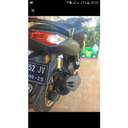 knalpot racing new nmax new aerox 2020 conected bonus cover tameng-3