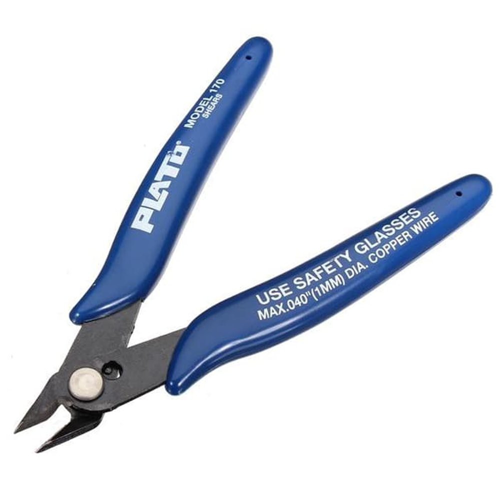 Plato Biru 5 Inci Tang Potong Kawat Wire Cutter