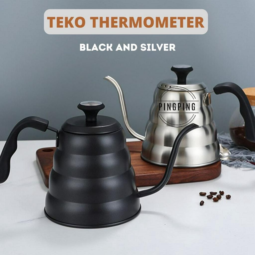 Instan Teko kopi Leher Angsa Barista  Kettel V6 Drip coffee Thermometer
