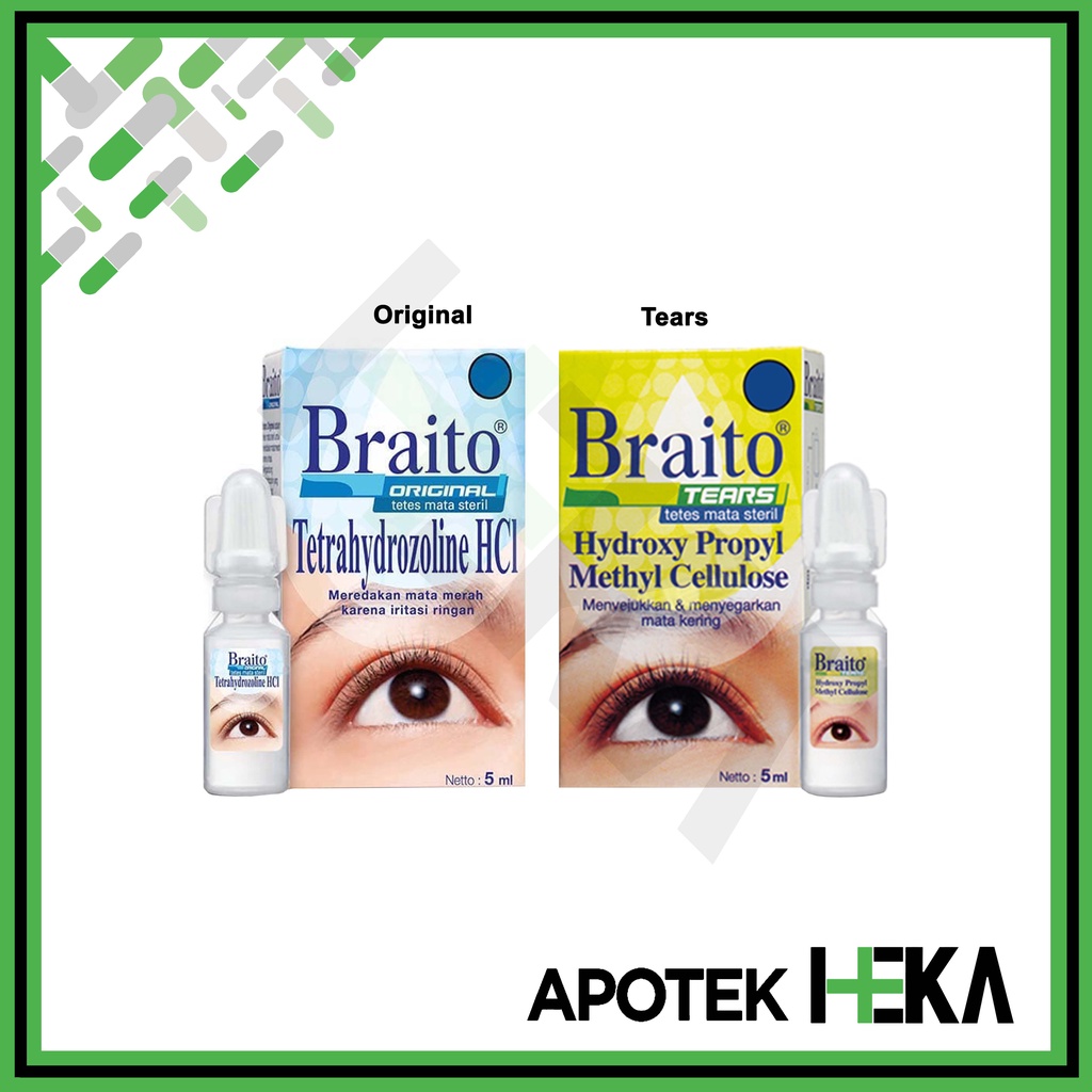 Braito Original / Tears 5 ml Obat Tetes Mata 5 ml (SEMARANG)