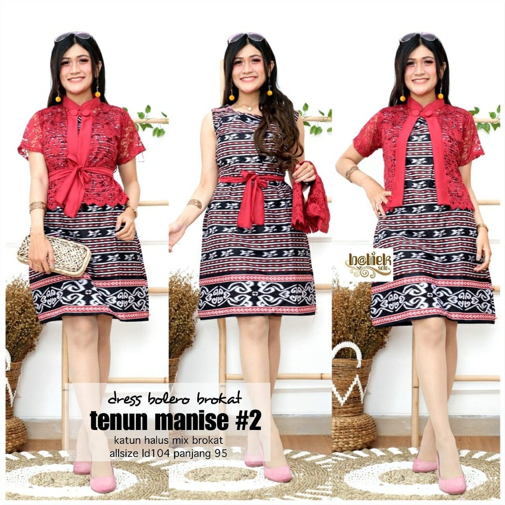 Couple Dress Brokat Tenun