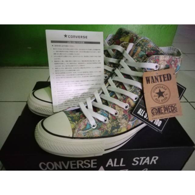 One Piece x Converse All Star 100th Anniversary