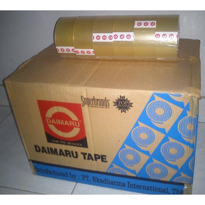 

[[BISA COD]] Lakban OPP Daimaru 48 Inch x 90 Yard - 1 Dus - Bening PROMO Kode 1130