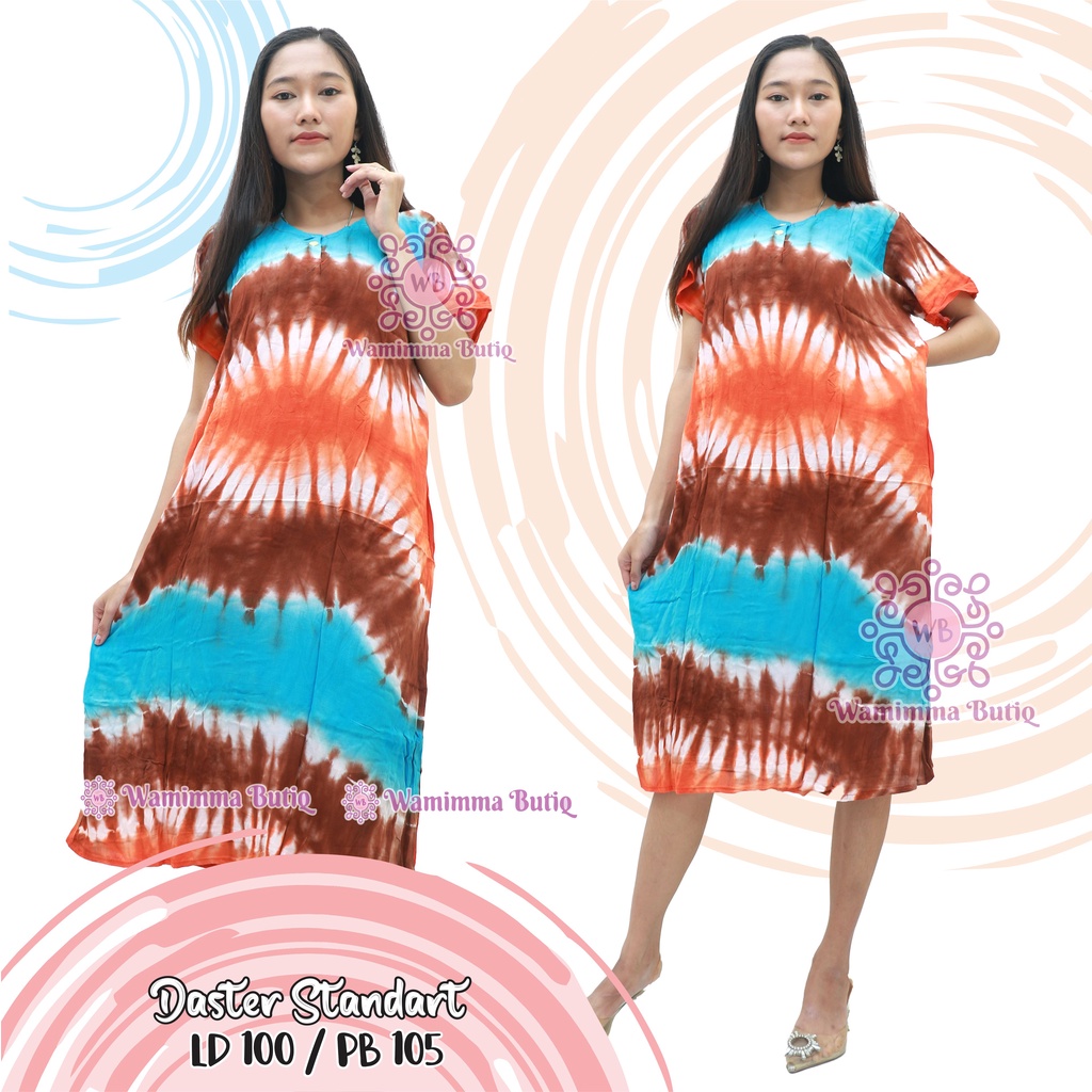 Daster Batik Murah Baju Tidur Batik Murah Adem Nyaman Daster Batik Pekalongan Daster Yukensi-Pelangi1-BCO