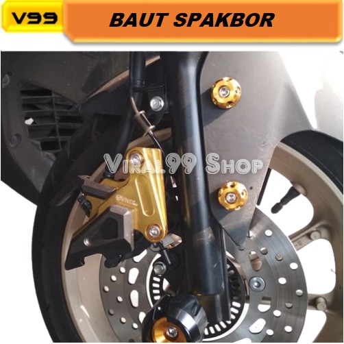 Baut Spakbor Variasi Motor Honda Adv Vario PCX Yamaha Nmax Aerox Xmax R15 Xabre Dll