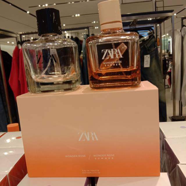Parfum Zara Original Wonder Rose & Wonder Rose Summer EDT 80 ml