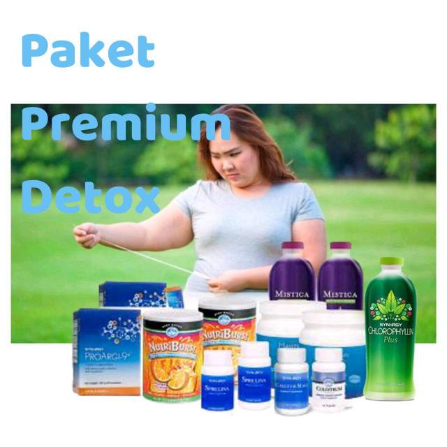 Paket Premium Detox Synergy Pelangsing Alami Detox Diabetes
