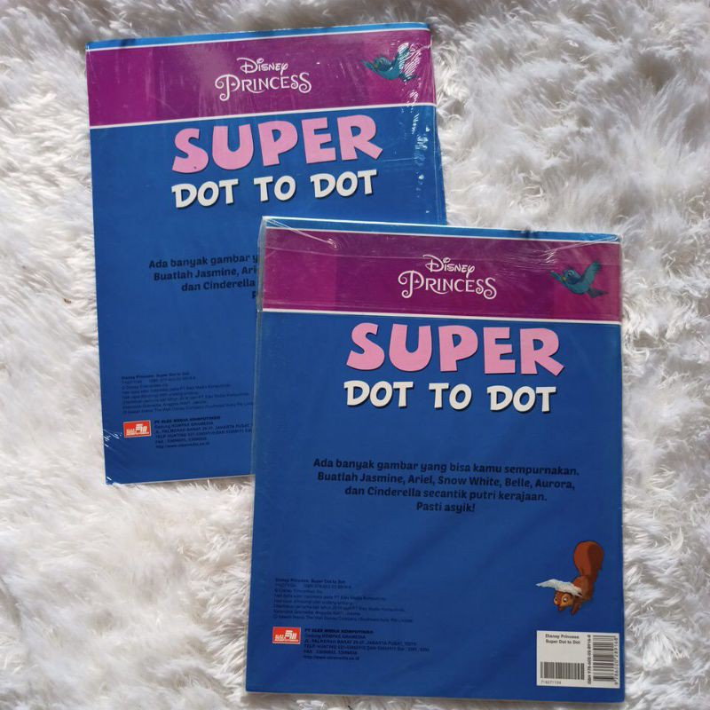 Buku Aktivitas Anak - Disney Princess - Super Dot To Dot