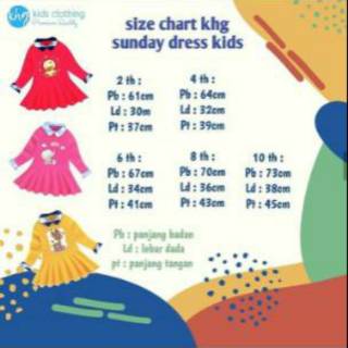 Baju pakaian tunik dress atasan kaos  anak  perempuan cewe 