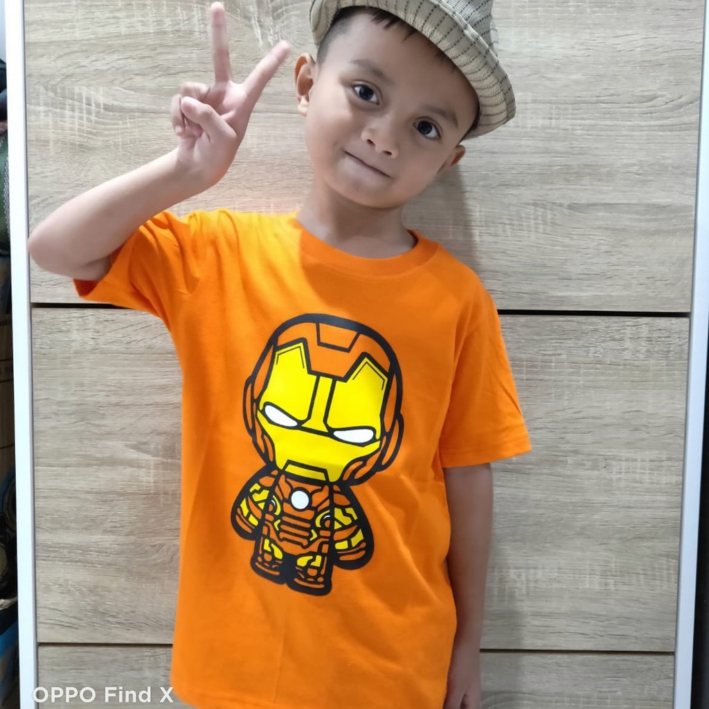 KAOS ANAK DISTRO ANAK LAKI LAKI BAHAN COTTON COMBED 30'S SABLONAN TIDAK PECAH