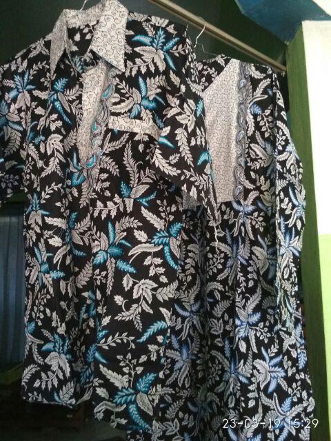 Couple Batik Asmara Linggar Srg 7 By Suryandhanu 4666784743886 Couple L - Fit X. Gamis Batik Rempel