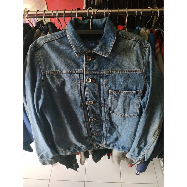 jaket jeans zara man