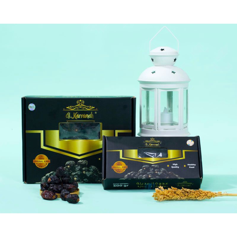 Kurma Ajwa Al Karramh 1 Kg Premium √ Al Karramh Dates ✓ Kurma Nabi Premium √ Ajwa Original