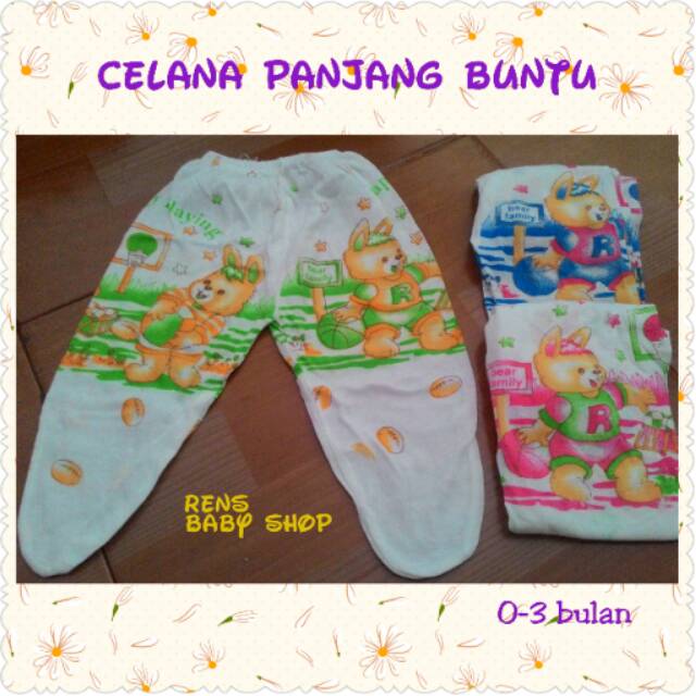 Celana panjang buntu/ tutup anak bayi