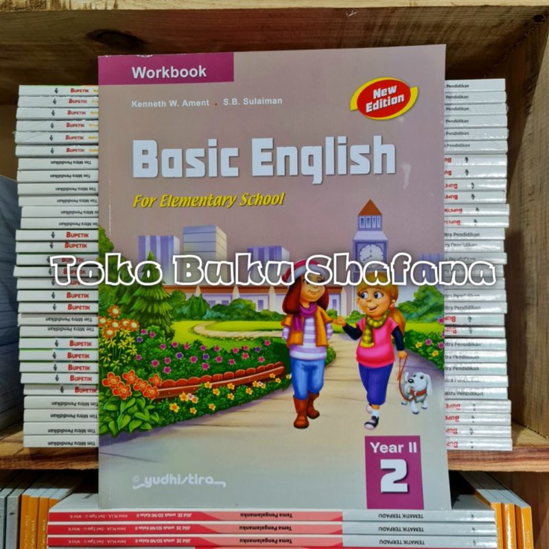 WORKBOOK BASIC ENGLISH NEW EDITION KELAS 1 2 3 4 5 6 SD/MI YUDHISTIRA