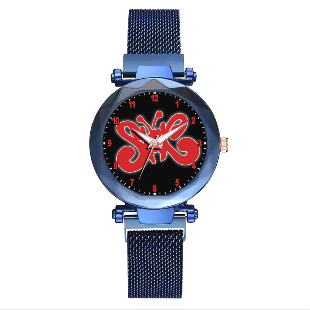 Jam Tangan Wanita Custom - SLANK-SLANKY MOTIF 6 Free Box &amp; Batre Cadangan