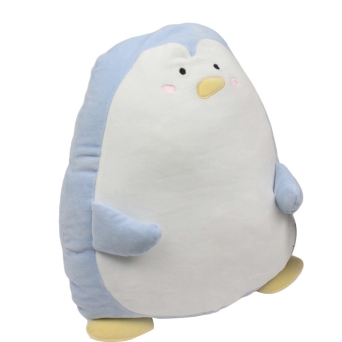 Boneka Pinguin Bantal Sofa 37Cm Informa - Biru Stok Terbatas