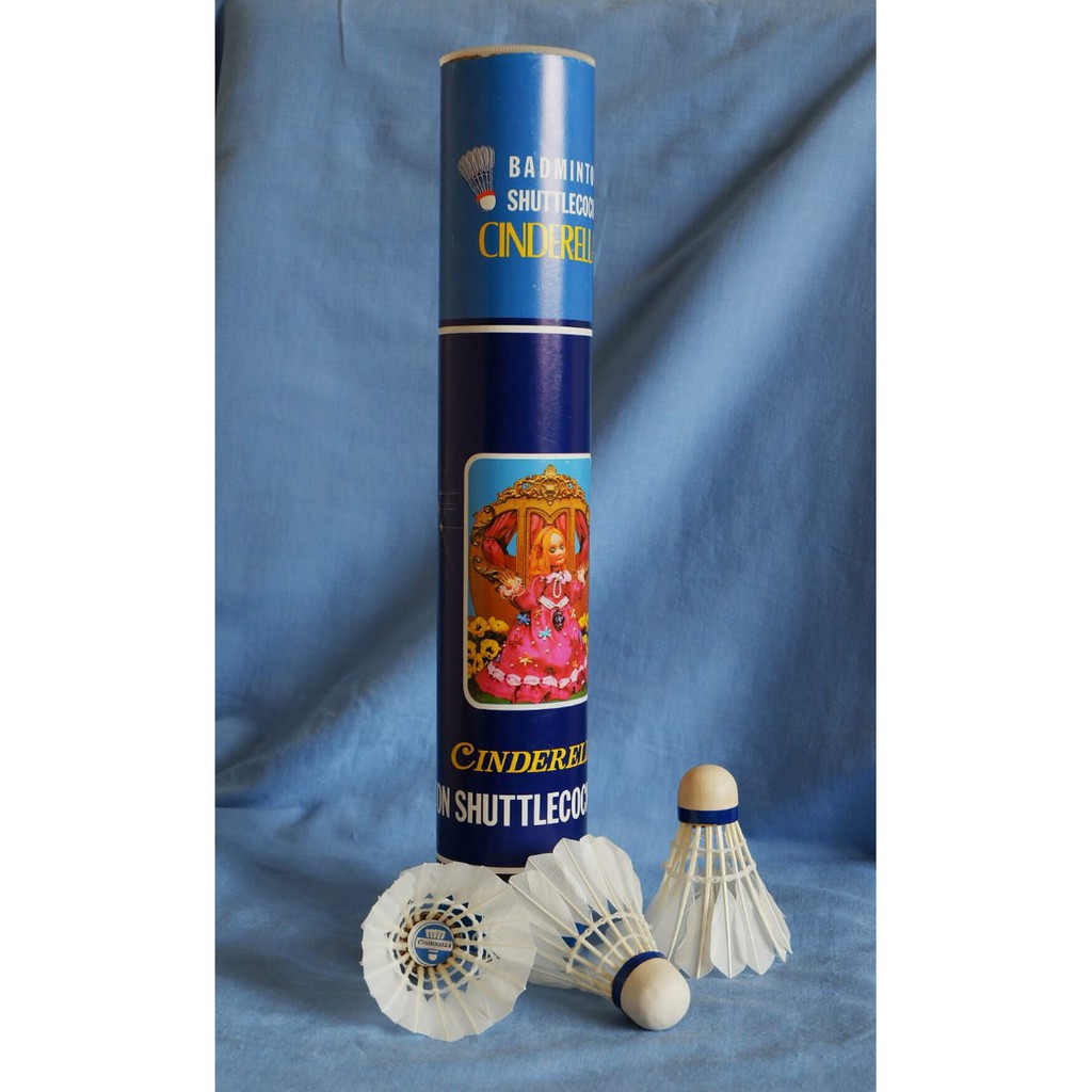 KOK bulutangkis Badminton Shuttlecock Cinderella Biru Murah original