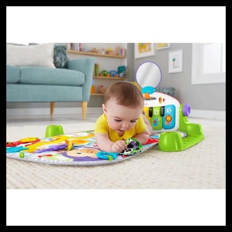 Fisher Price Deluxe Kick Play Piano Gym Shopee Indonesia