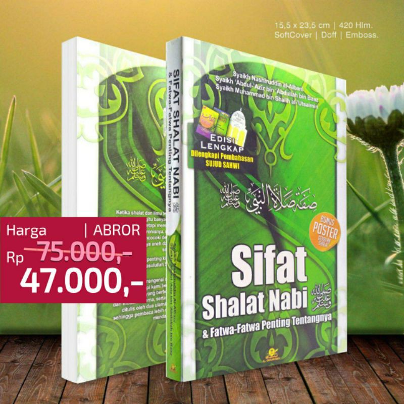 Jual Buku SIFAT SHALAT NABI - EDISI LENGKAP - TUNTUNAN SHALAT NABI ...