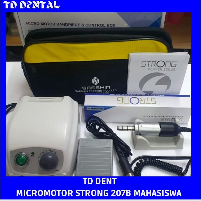 Micromotor Strong  207B Mahasiswa/Micromotor Reparasi Gigi