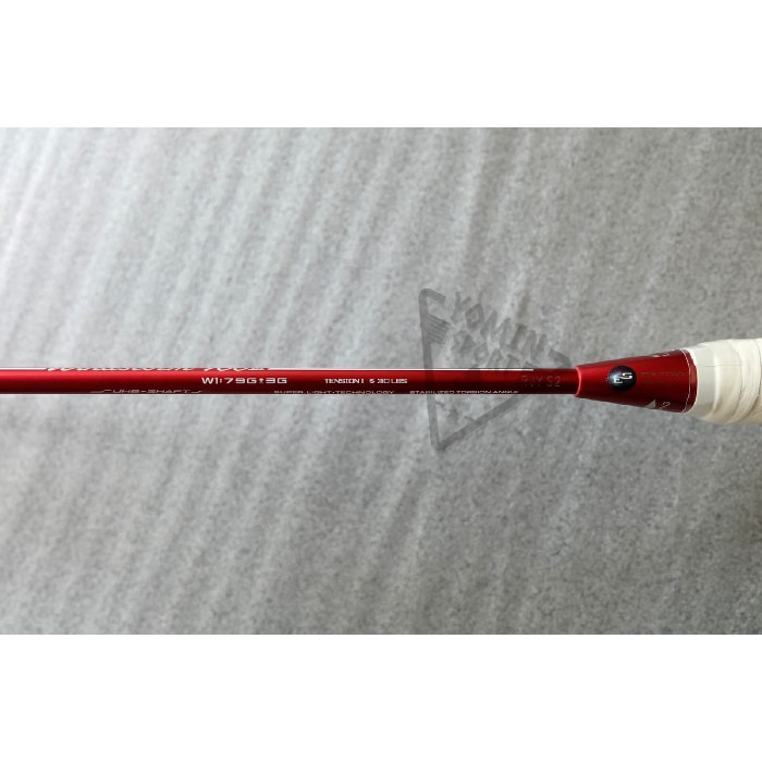 RAKET BADMINTON LINING WINDSTORM 700 III RED  NEW COLOR
