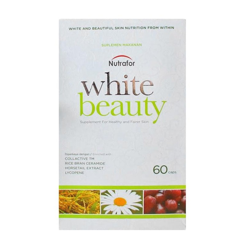 Nutrafor White Beauty 60 S Vitamin Kulit Suplemen Kulit Shopee Indonesia